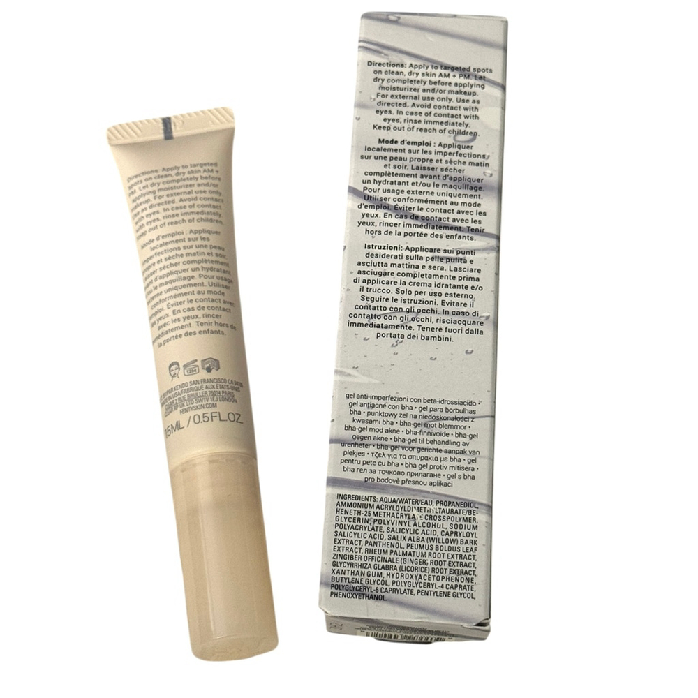 New Fenty Skin Blemish Defeat'r Acne Gel One Size, 15ml - Picture 4 of 5